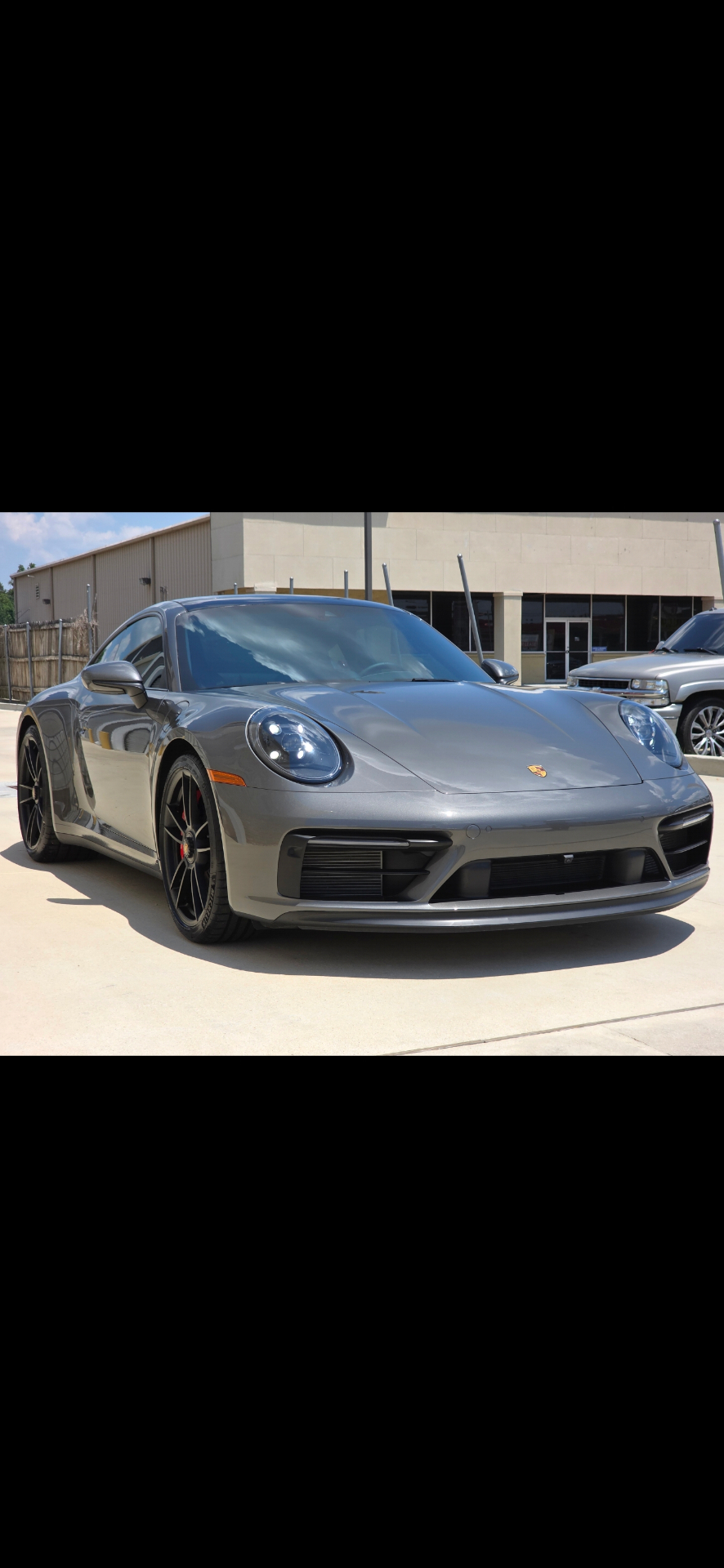 Porsche 911 wrapped in paint protection film